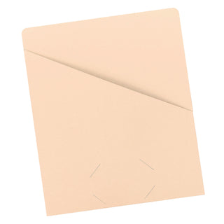 Smead Letter Recycled File Jacket - 8 1/2" x 11" - Manila - Manila - 10% Recycled - 25 / Pack