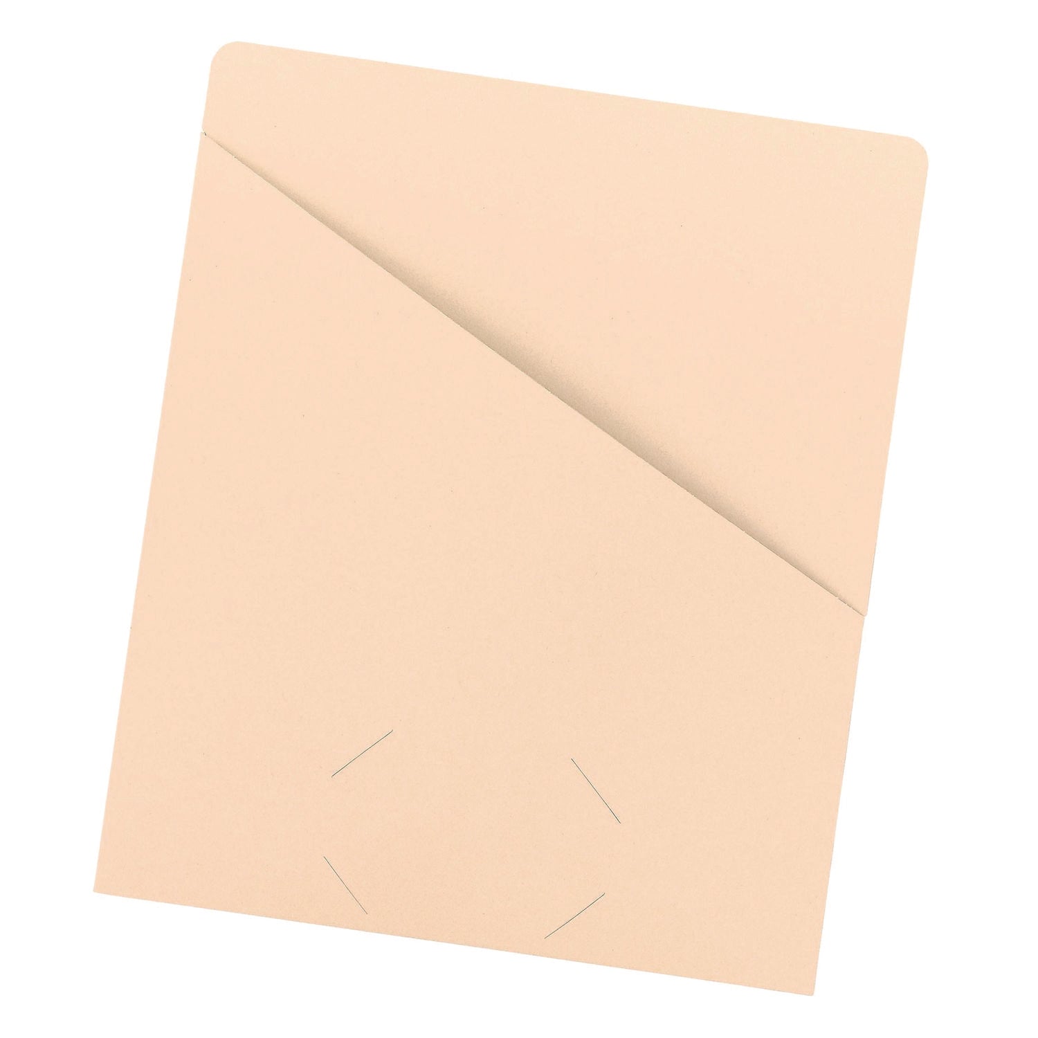Smead Letter Recycled File Jacket - 8 1/2" x 11" - Manila - Manila - 10% Recycled - 25 / Pack