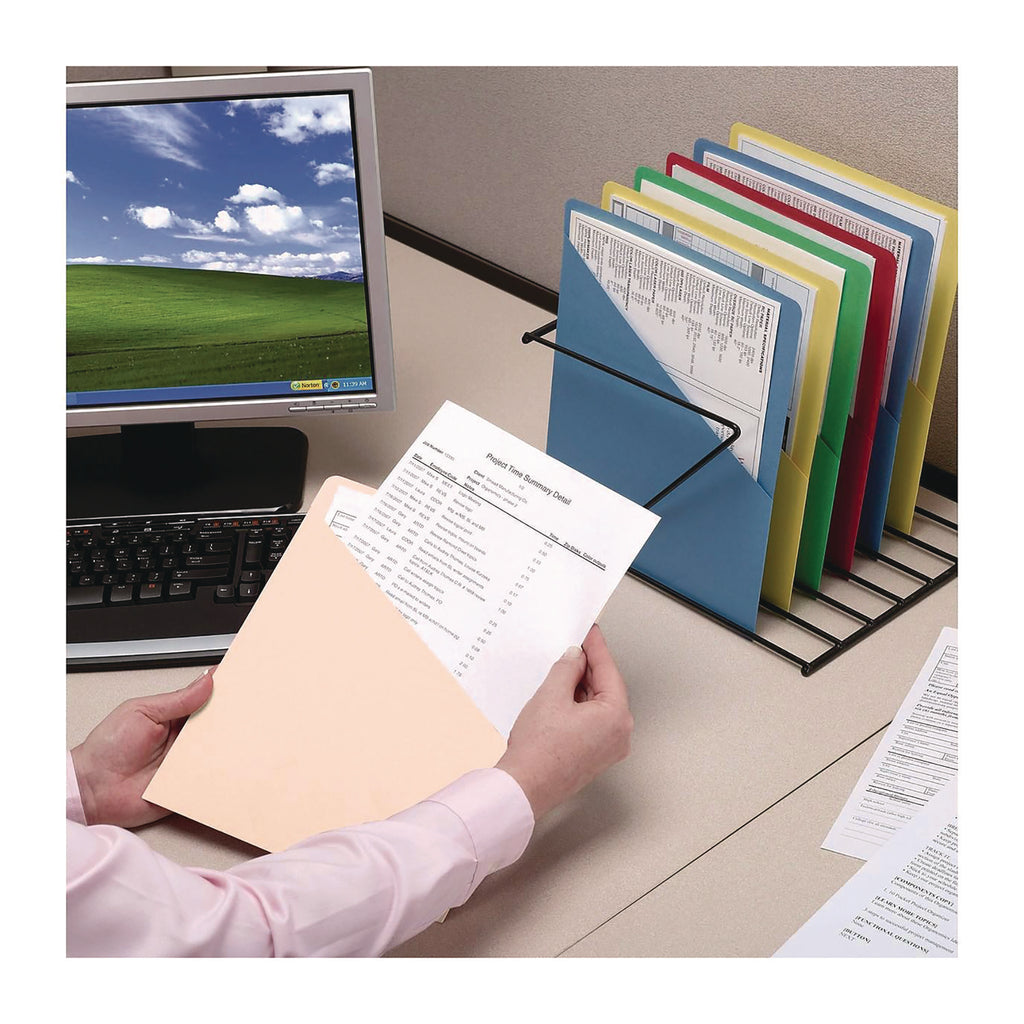 Smead Letter Recycled File Jacket - 8 1/2" x 11" - Manila - Manila - 10% Recycled - 25 / Pack
