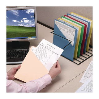 Smead Letter Recycled File Jacket - 8 1/2" x 11" - Manila - Manila - 10% Recycled - 25 / Pack