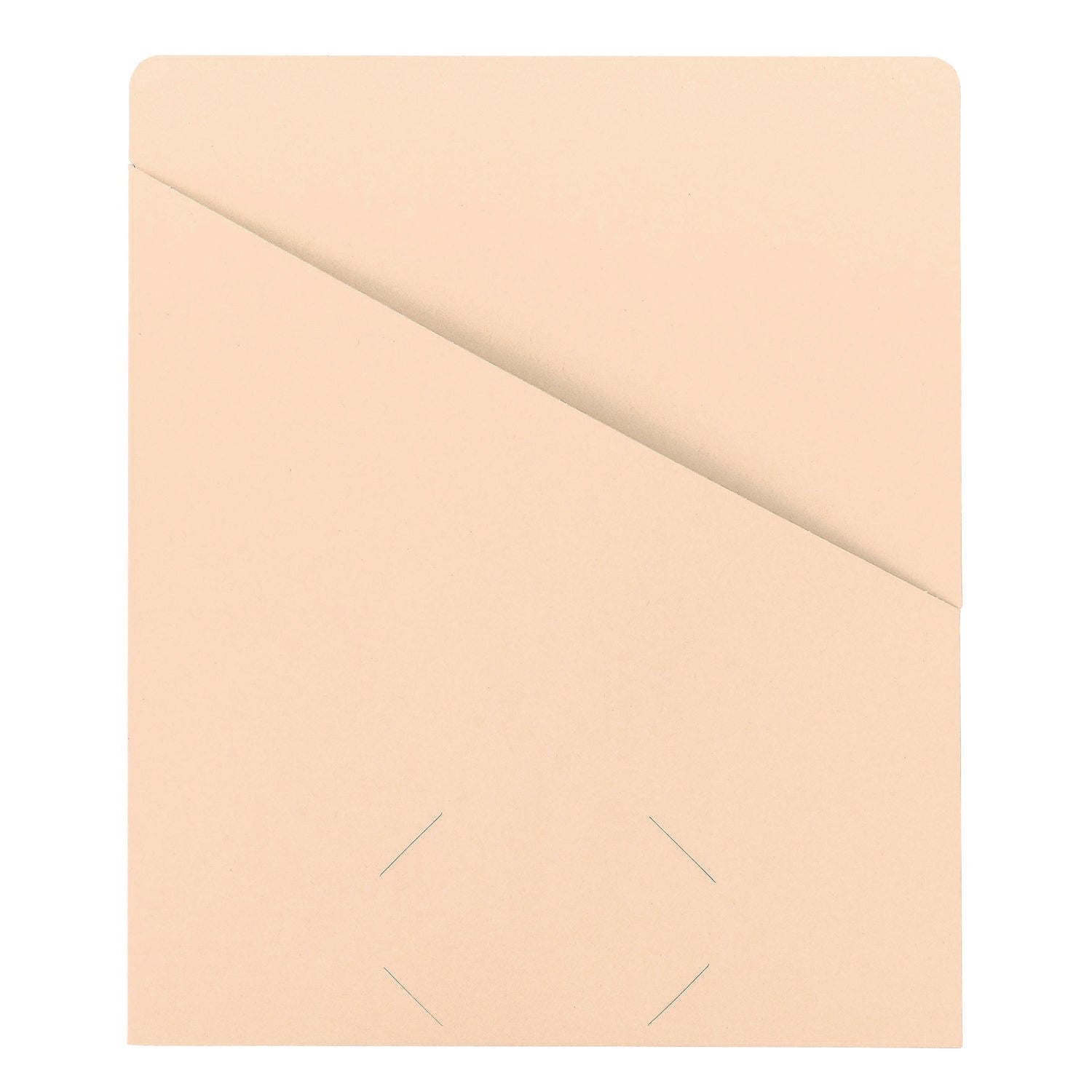 Smead Letter Recycled File Jacket - 8 1/2" x 11" - Manila - Manila - 10% Recycled - 25 / Pack