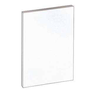 TOPS Second Nature Gum Top Recycled Pads - 100 Sheets - Plain - Double Stitched - 4" x 6" - White Paper - Hard Cover, Perforated - Recycled - 12 / Pack
