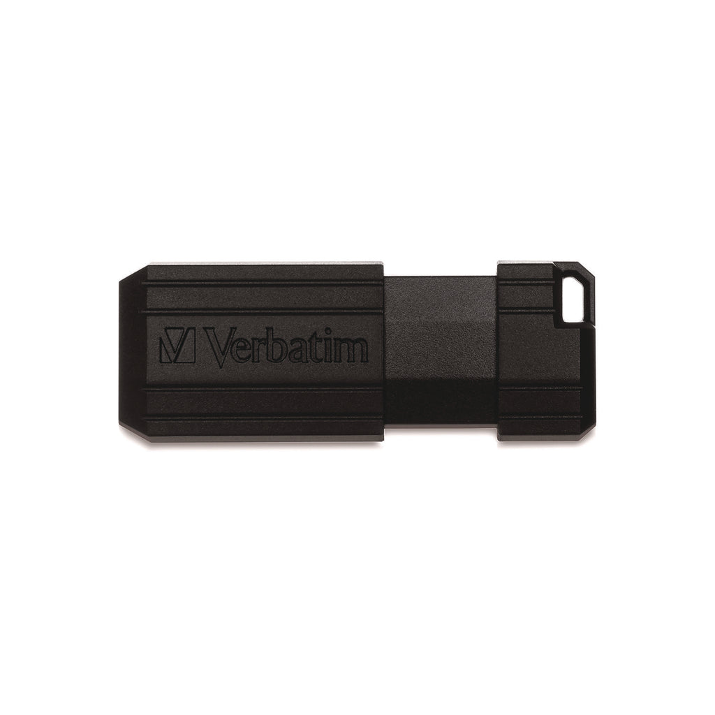 32GB PinStripe USB Flash Drive - Business 10pk - Black - 32GB - Business 10pk - Black