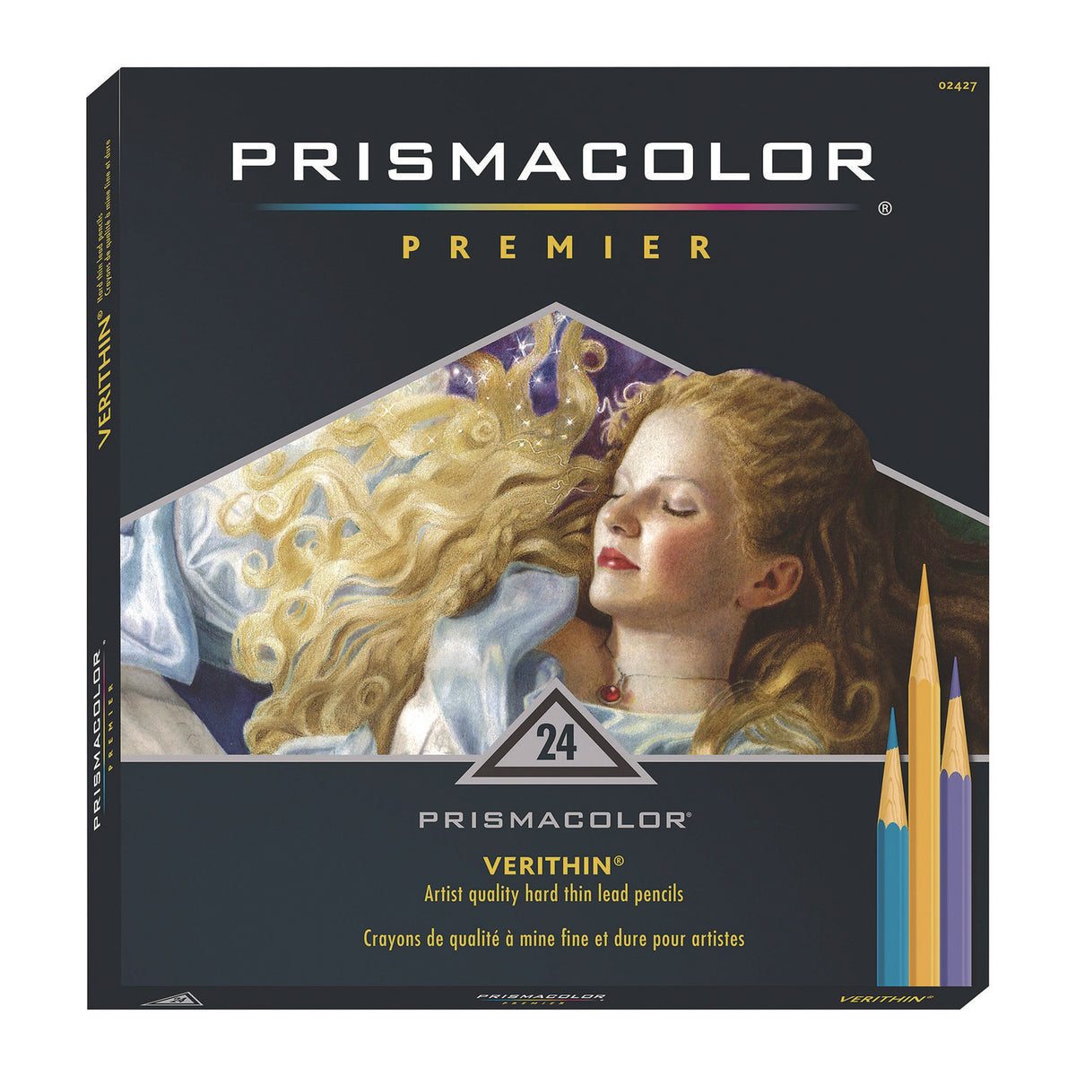 Prismacolor Premier Verithin Colored Pencils - 24 / Set
