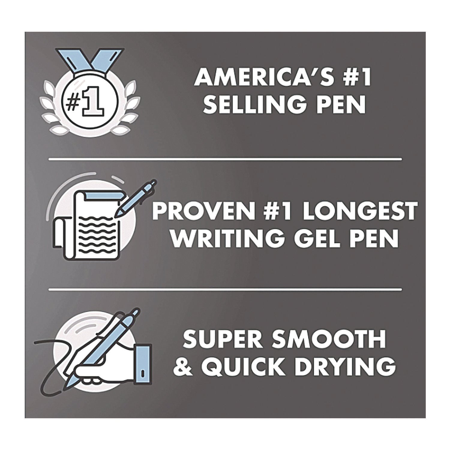 Pilot G2 Premium Gel Roller Pens - 0.5 mm Pen Point Size - Refillable - Retractable - Black Gel-based Ink - 4 / Pack