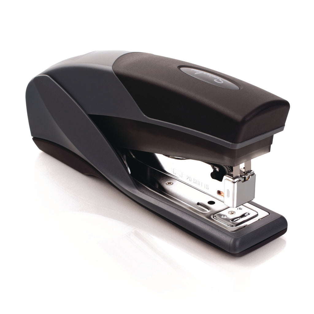 EZTouch Reduced Effort Stapler, 20-Sheet Capacity, Black