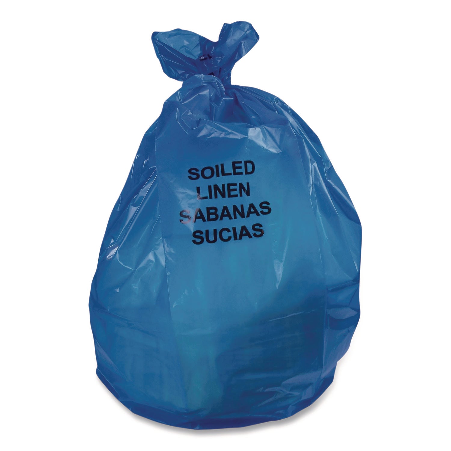 Linear Low Density Health Care Can Liners, 30 gal, 1.3 mil, 30" x 43", Blue, 200/Carton