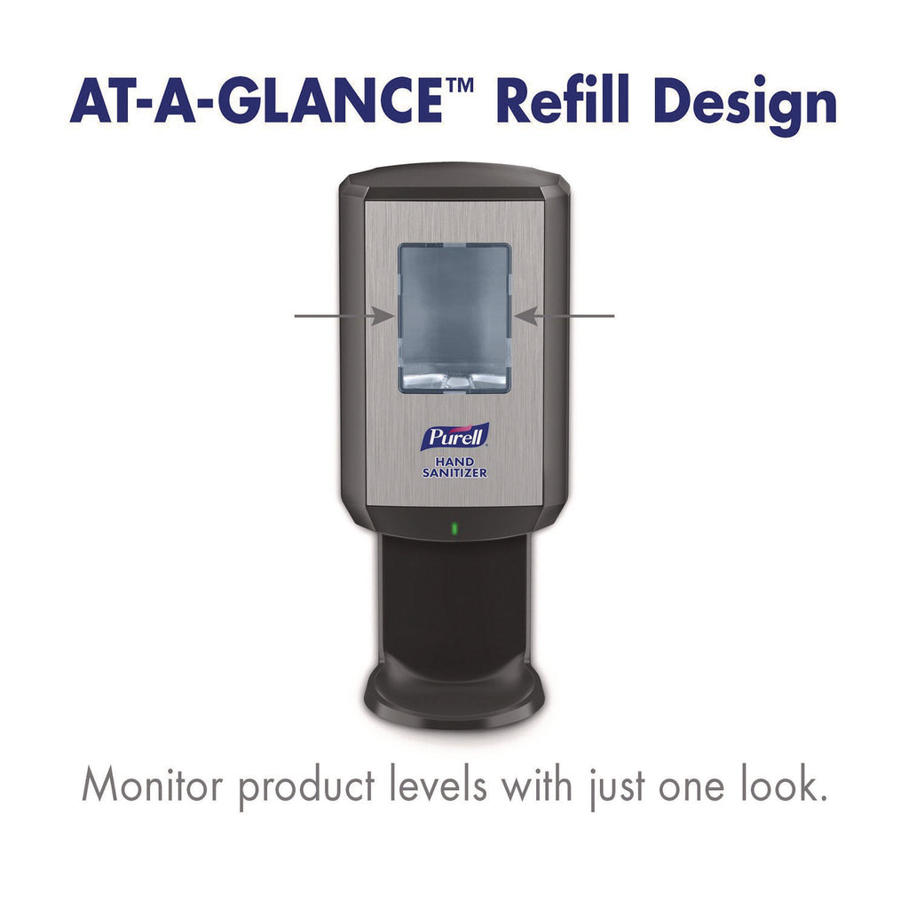 CS8 Hand Sanitizer Dispenser, 1,200 mL, 5.79 x 3.93 x 15.64, Graphite