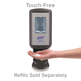 CS8 Hand Sanitizer Dispenser, 1,200 mL, 5.79 x 3.93 x 15.64, Graphite