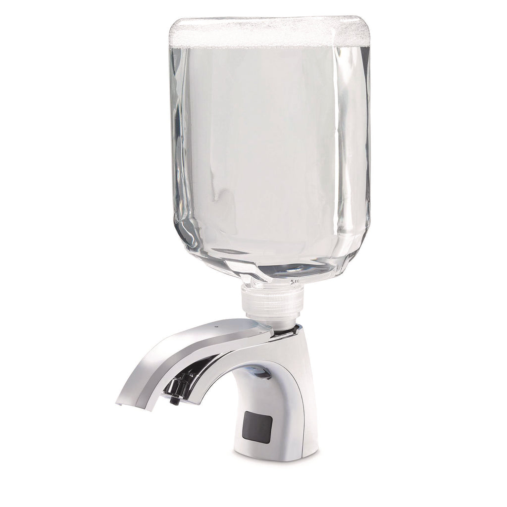 PURELL CXR REDIFOAM Soap Dispensing Fixture - Automatic - 2.11 quart Capacity - Support 4 x D Battery - Counter Mountable, Level Indicator, Water Proof, Non-drip, Spill-free - 1 / Carton