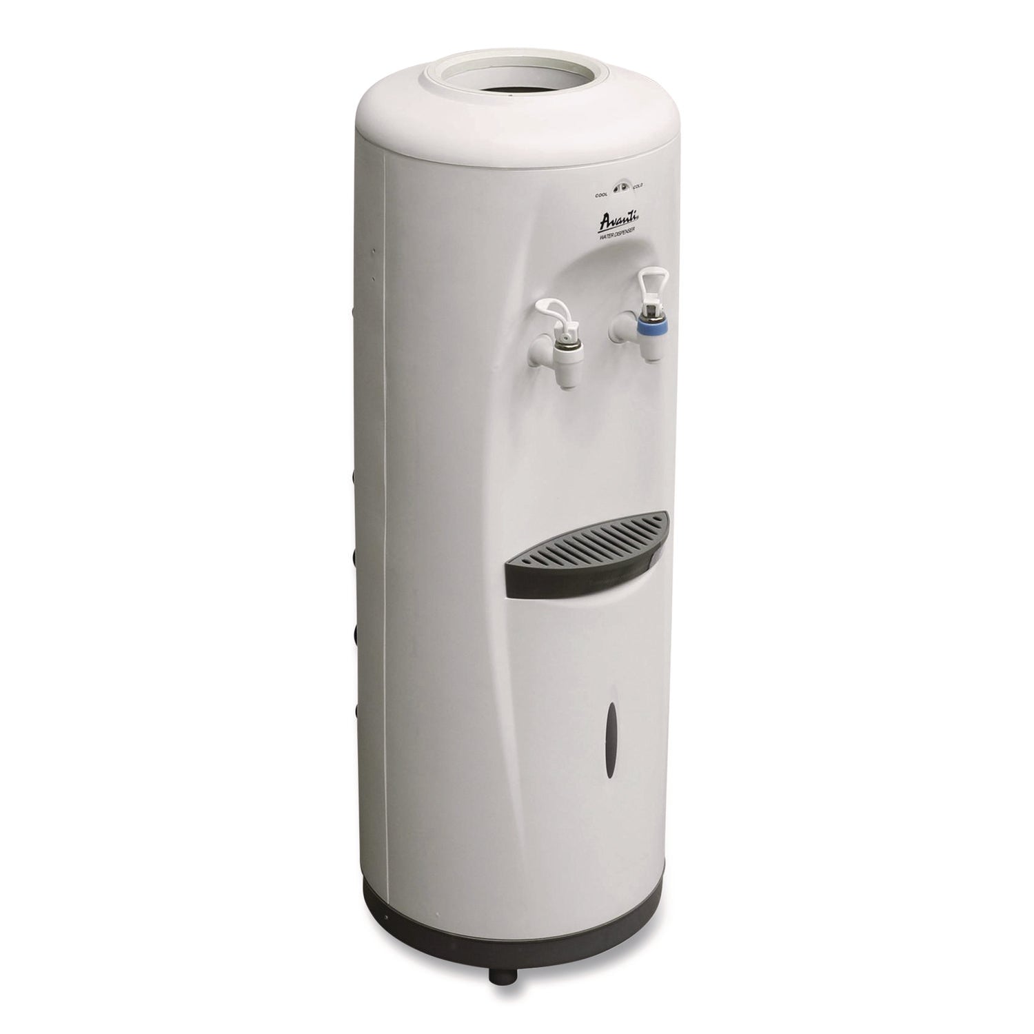 Cold and Room Temperature Water Dispenser, 3-5 gal, 11.5 x 12. 5 x 34, White