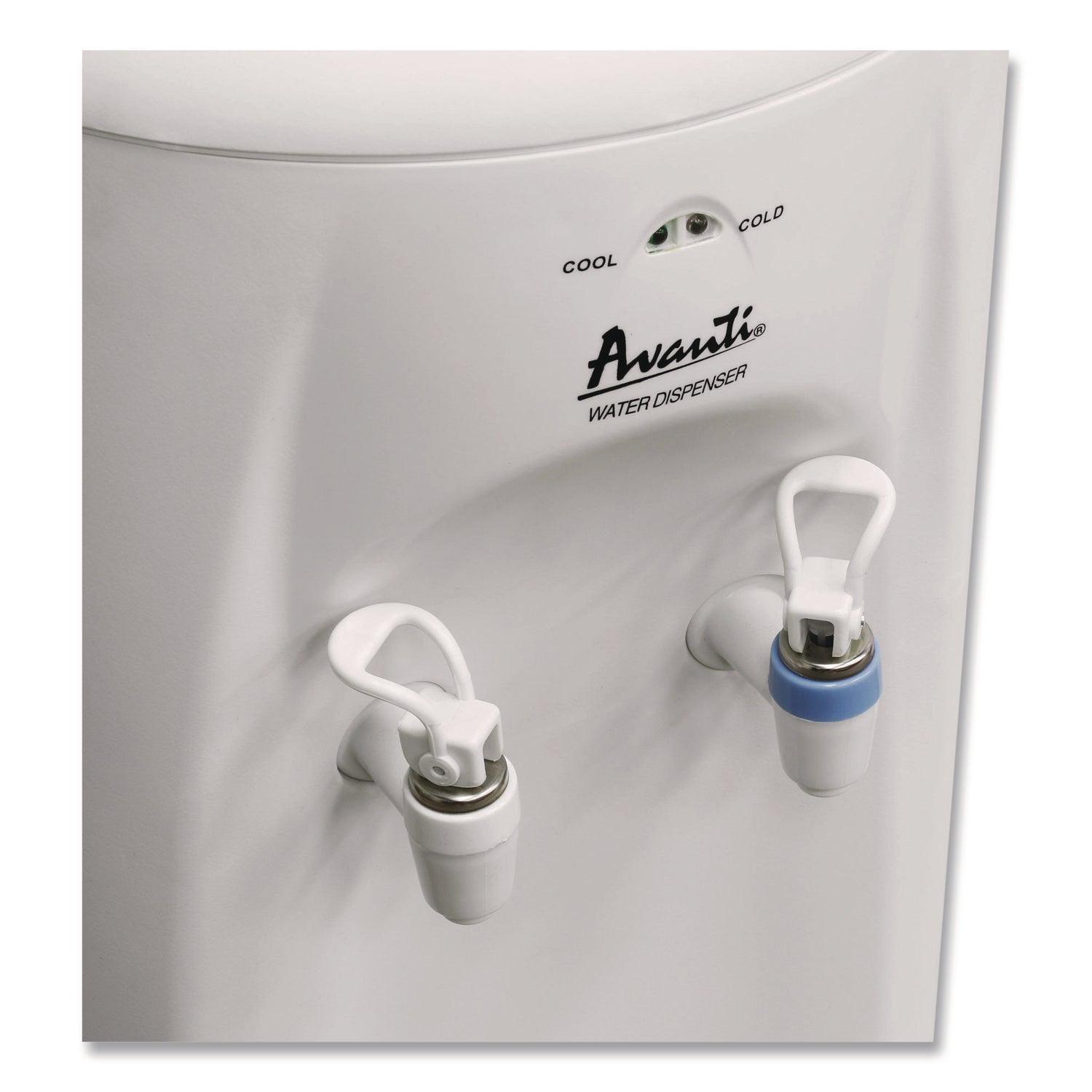 Cold and Room Temperature Water Dispenser, 3-5 gal, 11.5 x 12. 5 x 34, White
