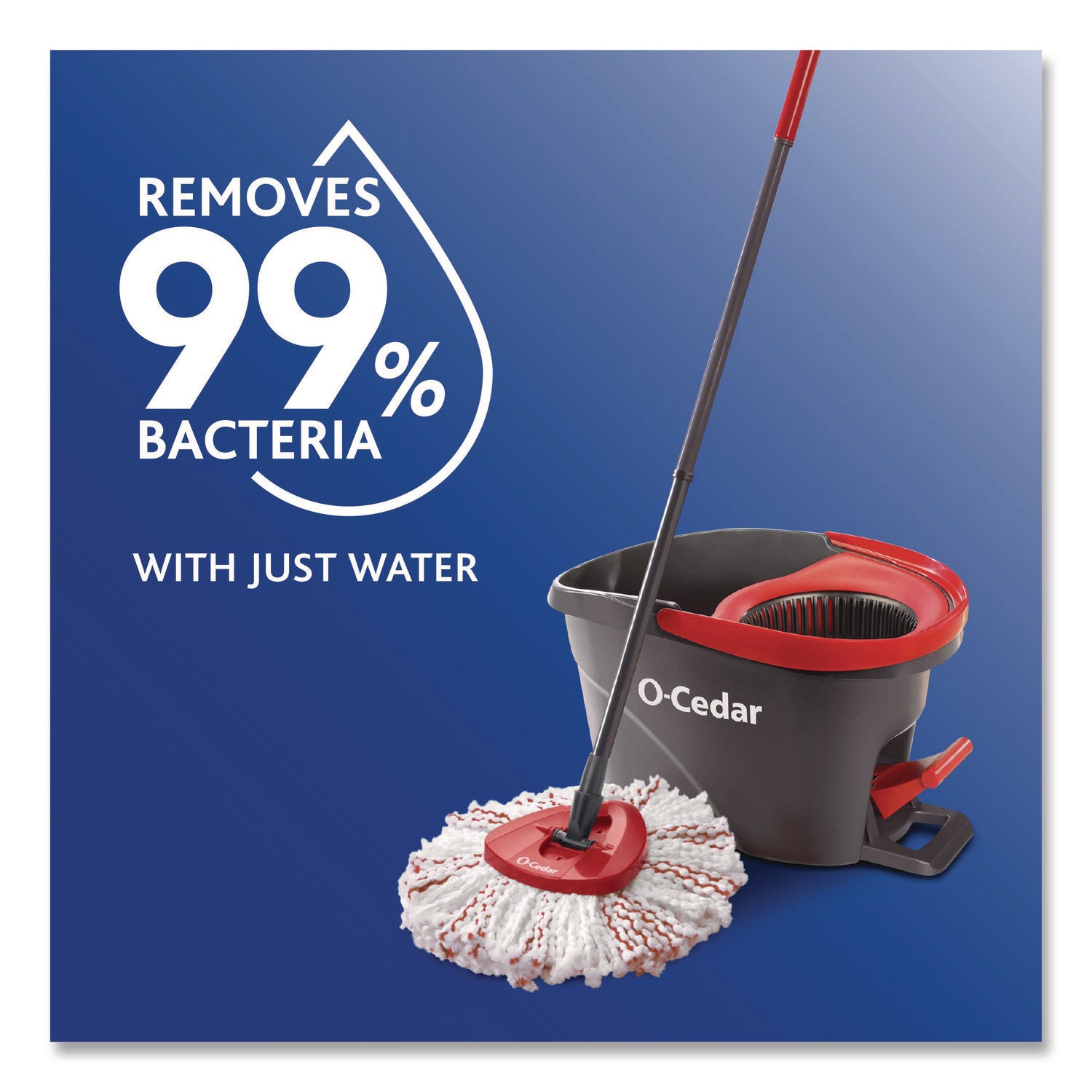 O-Cedar EasyWring Spin Mop Refill - MicroFiber - Multi - 1Each