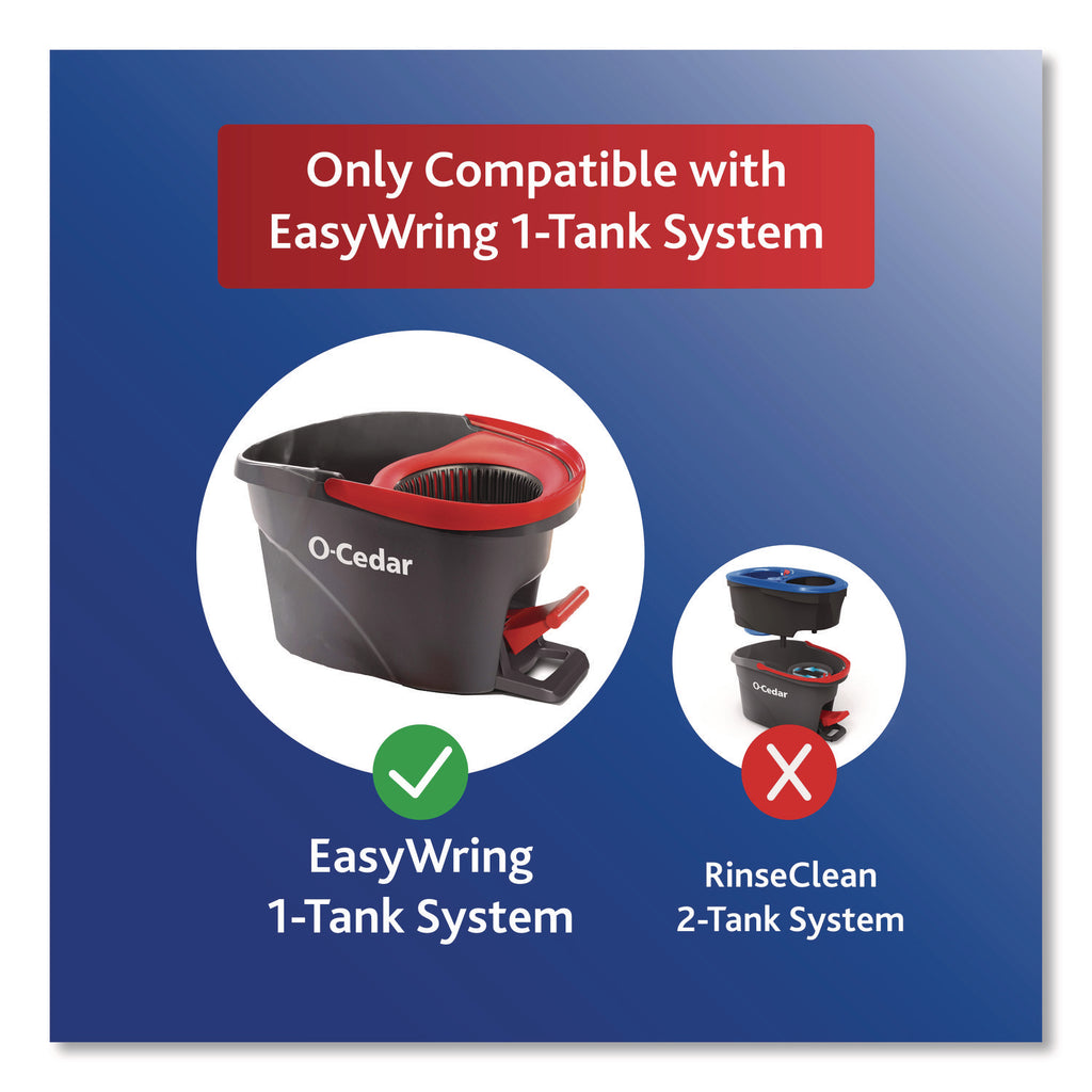 O-Cedar EasyWring Spin Mop Refill - MicroFiber - Multi - 1Each