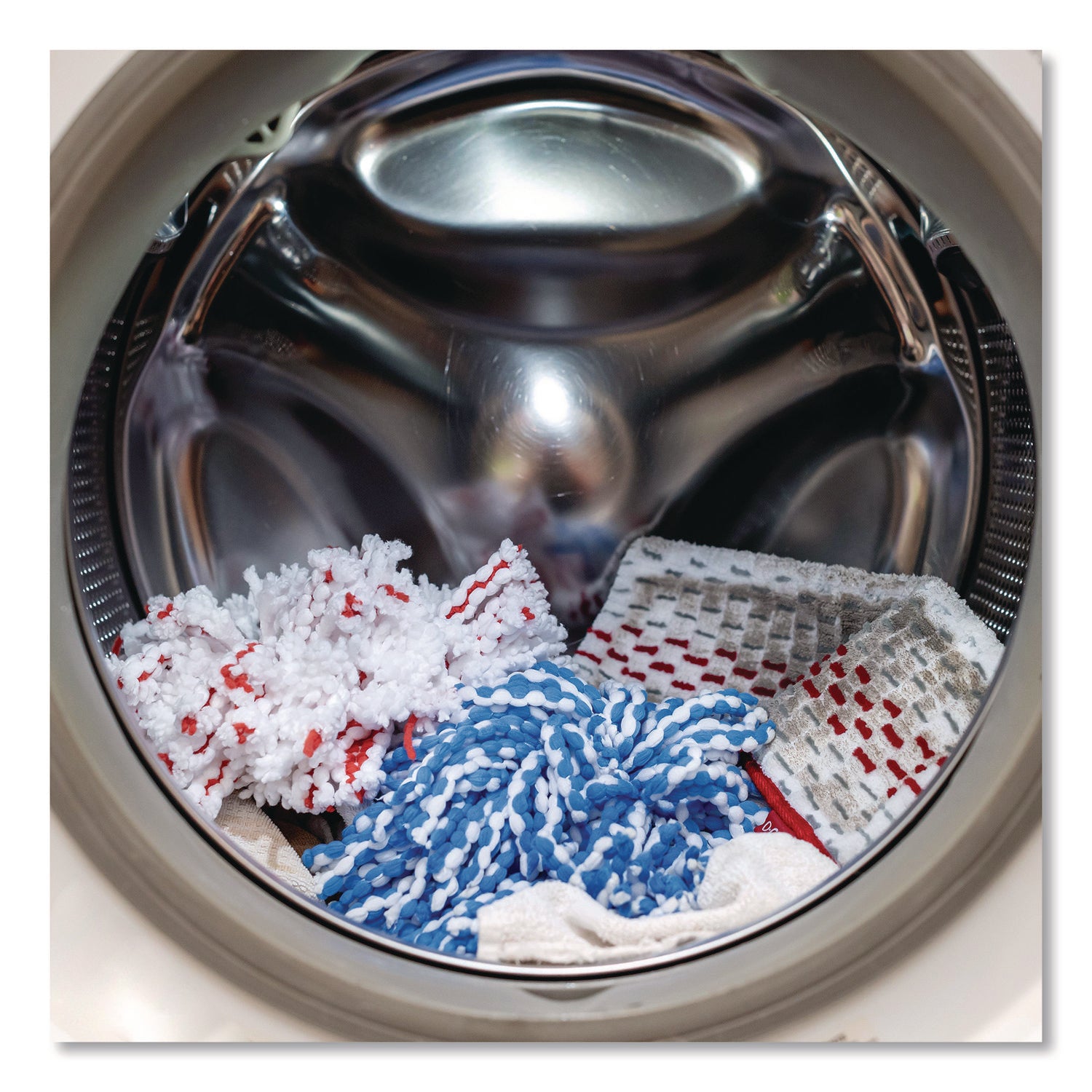 O-Cedar EasyWring Rinse Clean Mop Refill - MicroFiber - Multi - 2 / Pack