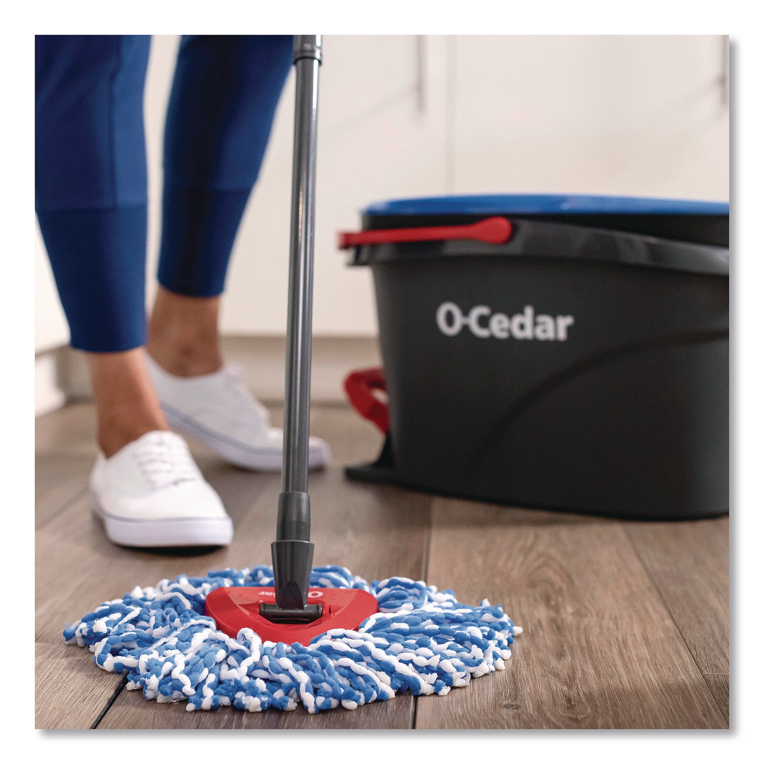 O-Cedar EasyWring Rinse Clean Mop Refill - MicroFiber - Multi - 2 / Pack