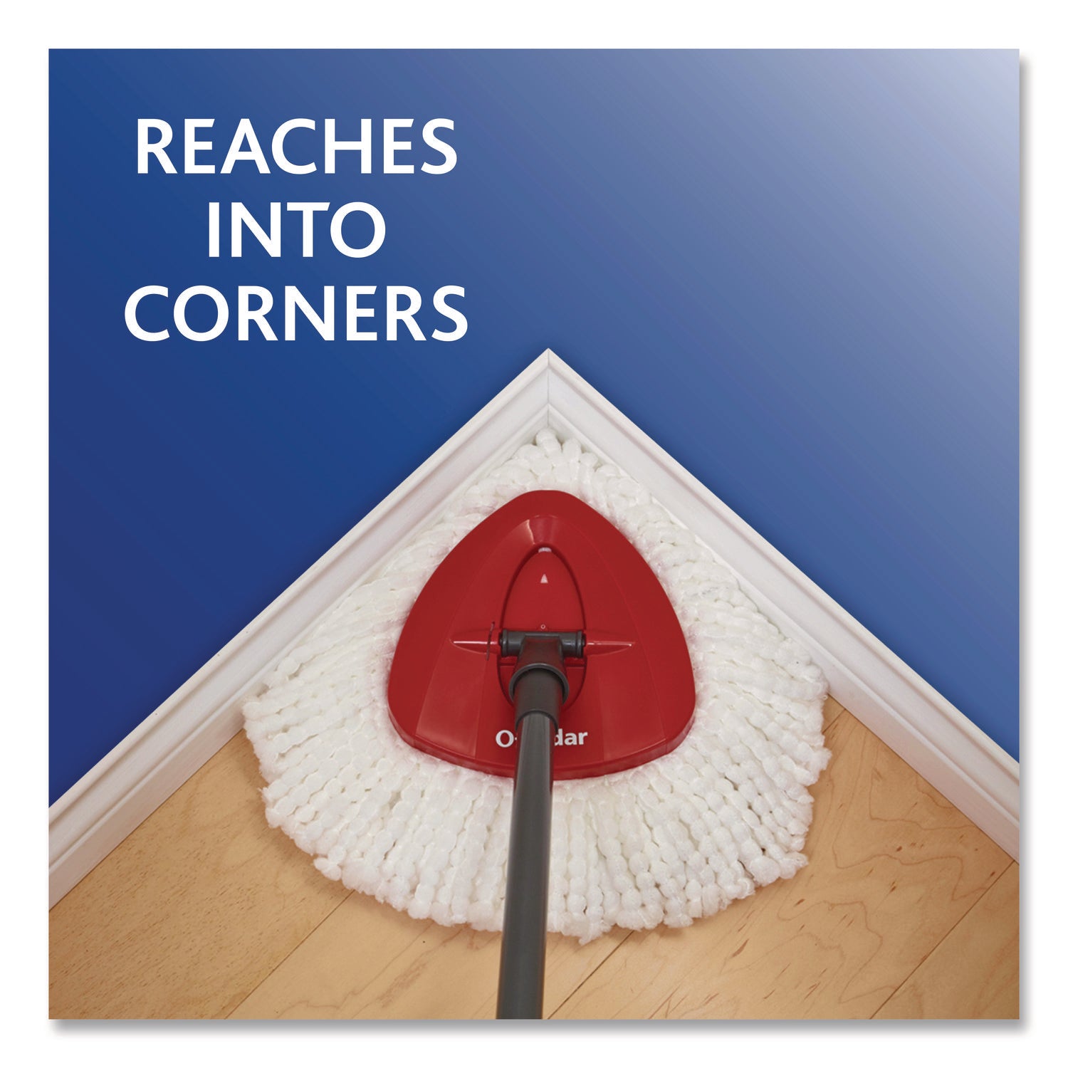 O-Cedar EasyWring Spin Mop Refill - MicroFiber - White - 2 / Pack