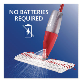 O-Cedar ProMist MAX Microfiber Spray Mop - MicroFiber Head - Reusable, Machine Washable, Refillable, Double-sided - 1 Each - Multi