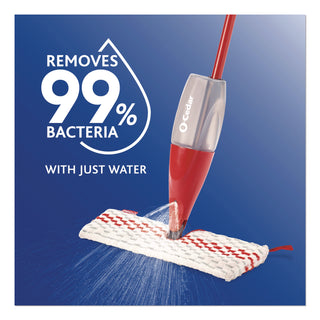 O-Cedar ProMist MAX Microfiber Spray Mop Pad - MicroFiber - White - 1