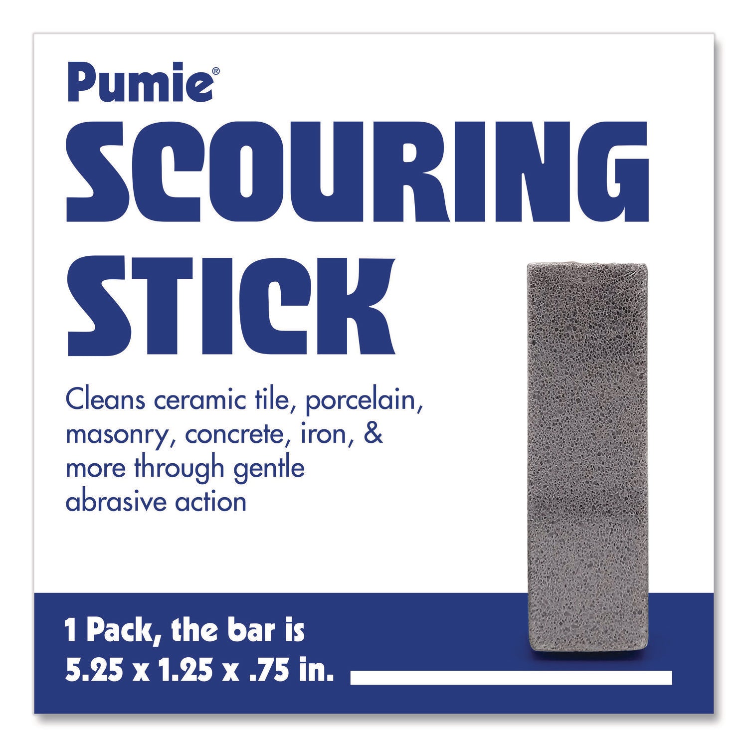 U.S. Pumice Scouring Stick, Sold as 1 Package, 12 Each per Package