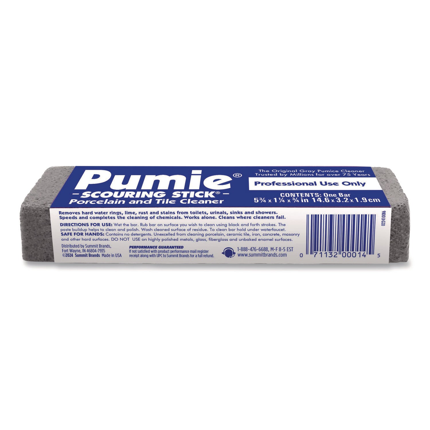 U.S. Pumice Scouring Stick, Sold as 1 Package, 12 Each per Package