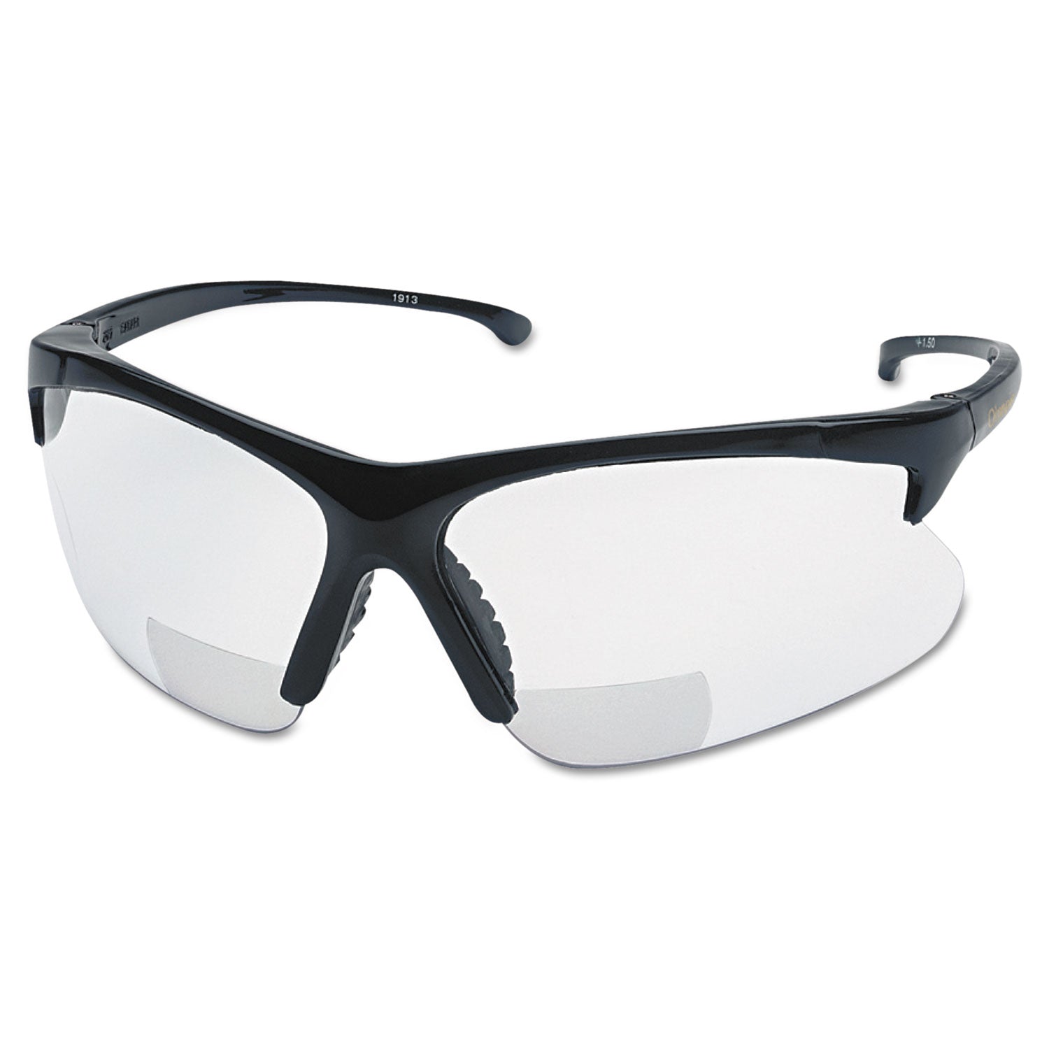 v60-30-06-reader-safety-eyewear-black-frame-clear-lens_smw19878 - 1