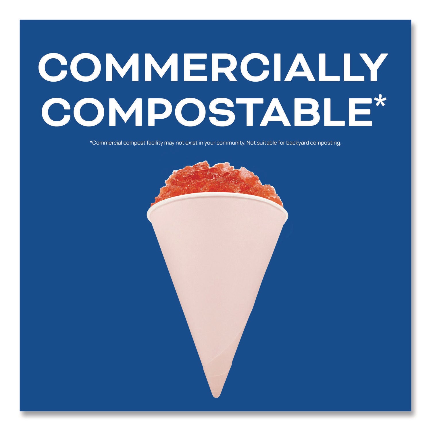Cone Water Cups, ProPlanet Seal, Cold, Paper, 4 oz, White, 200/Bag, 25 Bags/Carton
