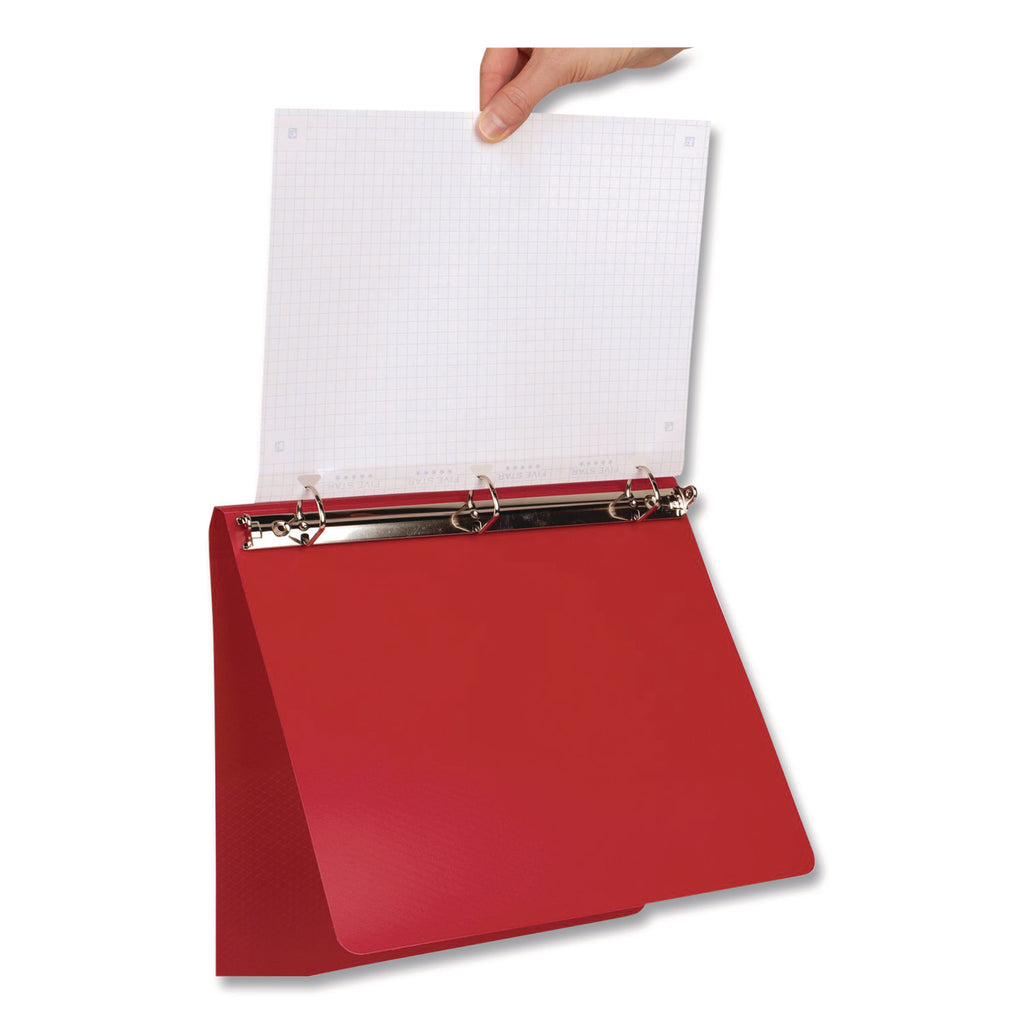 Five Star Reinforced Graph-Ruled Filler Paper - 80 Pages - Ruled Margin - Letter - 8 1/2" x 11" - White Paper - Heavyweight, Non-bleeding, Durable, Tear Resistant, Reinforced, Hole-punched - 1