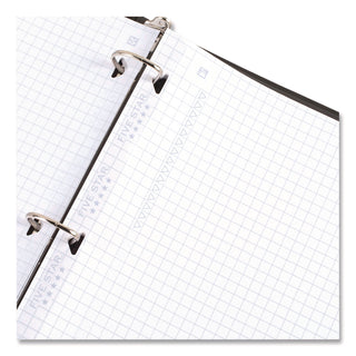 Five Star Reinforced Graph-Ruled Filler Paper - 80 Pages - Ruled Margin - Letter - 8 1/2" x 11" - White Paper - Heavyweight, Non-bleeding, Durable, Tear Resistant, Reinforced, Hole-punched - 1