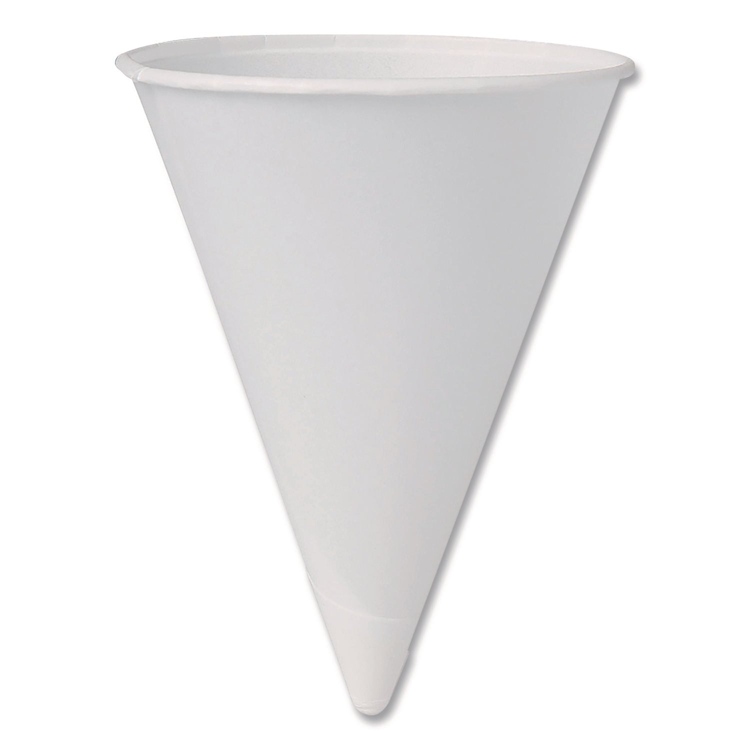 Cone Water Cups, ProPlanet Seal, Cold, Paper, 4 oz, White, 200/Bag, 25 Bags/Carton
