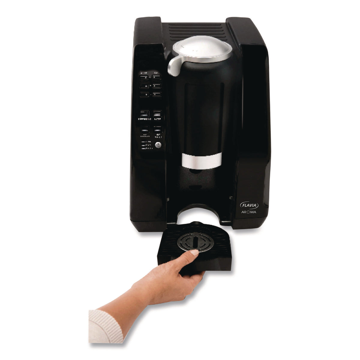 Flavia Aroma Coffee Maker - 1440 W - 2.53 quart - 1 Cup(s) - Single-serve - Black