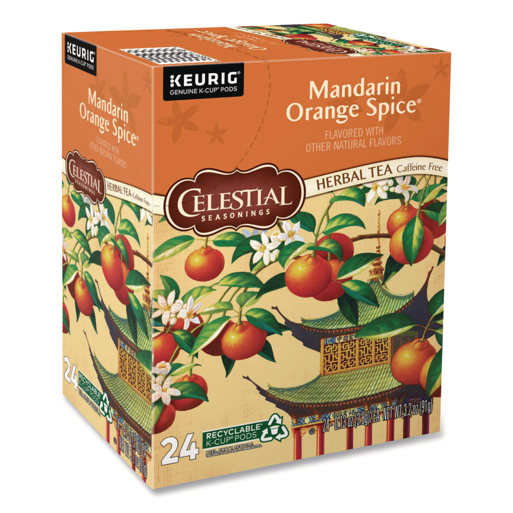 Mandarin Orange Spice Herb Tea K-Cups, 96/Carton