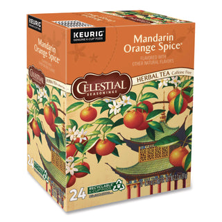 Mandarin Orange Spice Herb Tea K-Cups, 96/Carton