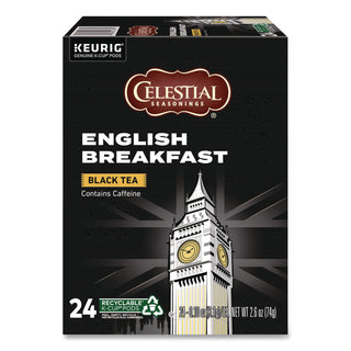 English Breakfast Black Tea K-Cups, 24/Box
