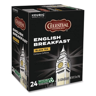 English Breakfast Black Tea K-Cups, 24/Box