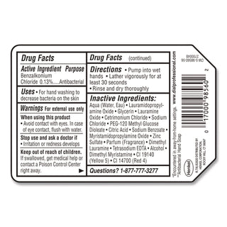 Antibacterial Gold Liquid Hand Soap Refill for Versa Dispenser, Floral, 15 oz, 6/Carton