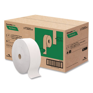 Perform Bath Tissue for Tandem Dispensers, Septic Safe, 2-Ply, White, 3.45" x 1,250 ft, 6 Rolls/Carton