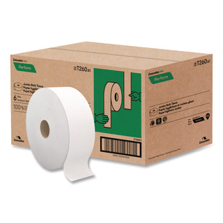 Perform Bath Tissue for Tandem Dispensers, Septic Safe, 2-Ply, White, 3.5" x 1,400 ft, 6 Rolls/Carton