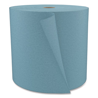 Tuff-Job Spunlace Towels, Blue, Jumbo Roll, 12 x 13, 955/Roll