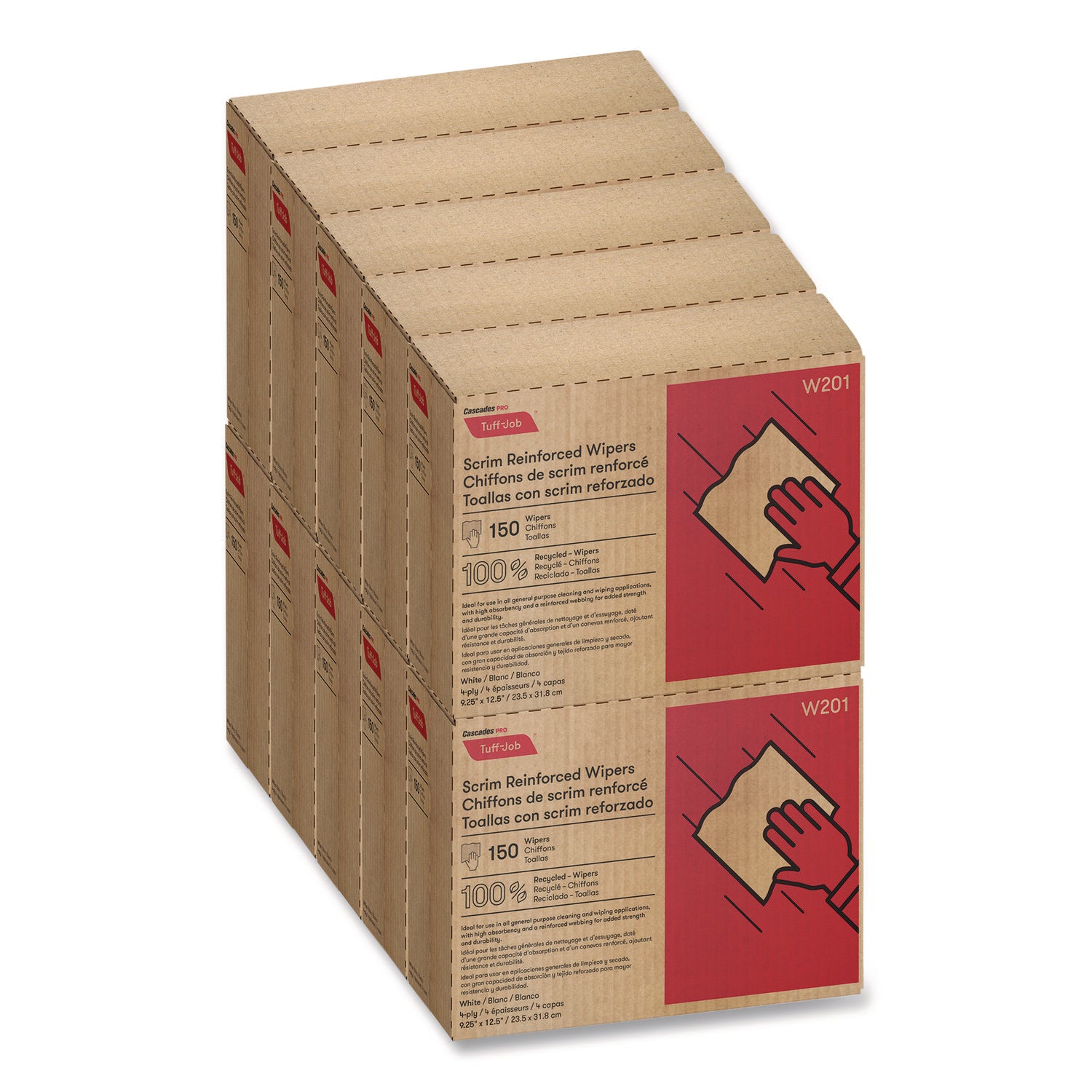 Wiper,Tj Mf,10-150,10/Ct