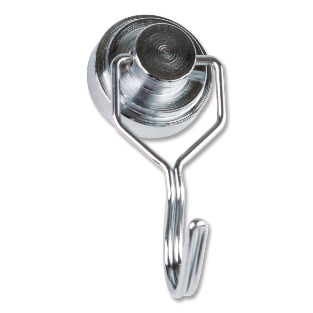 Teacher Created Resources Strong Magnetic Hooks - 20 lb (9.07 kg) Capacity - 1.5" Length - for Classroom - Magnetic - 2 / Pack