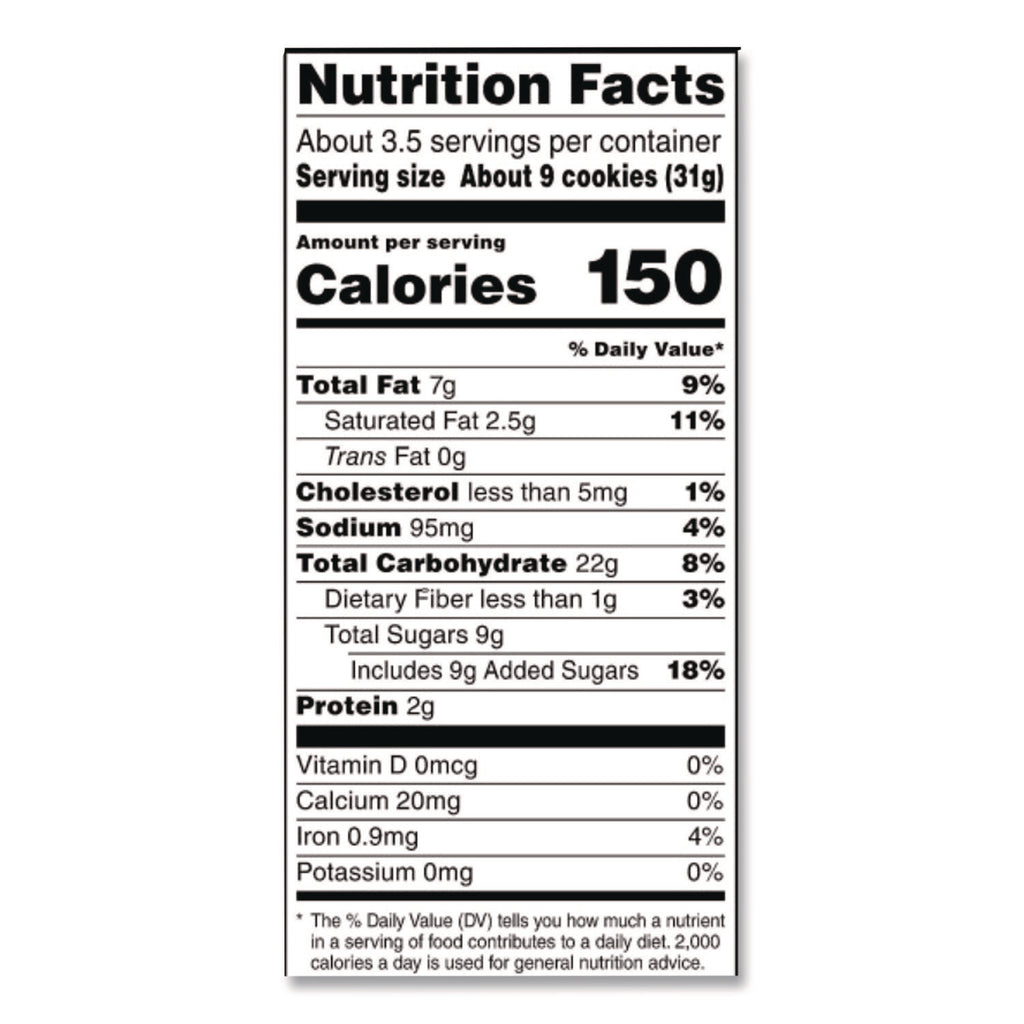 Quaker Oats Grandma's Vanilla Mini Cookie Cremes - Vanilla - 2.12 oz - 60 / Carton