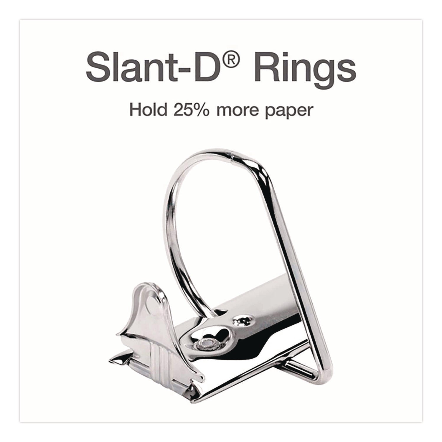 XtraLife ClearVue Non-Stick Locking Slant-D Ring Binder, 3 Rings, 1" Capacity, 11 x 8.5, Black