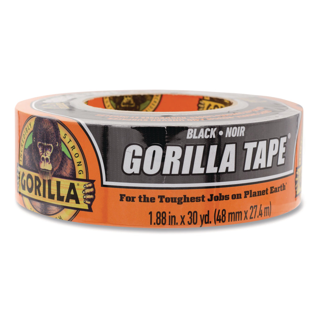 Gorilla Tape, 3" Core, 1.88" x 30 yds, Black