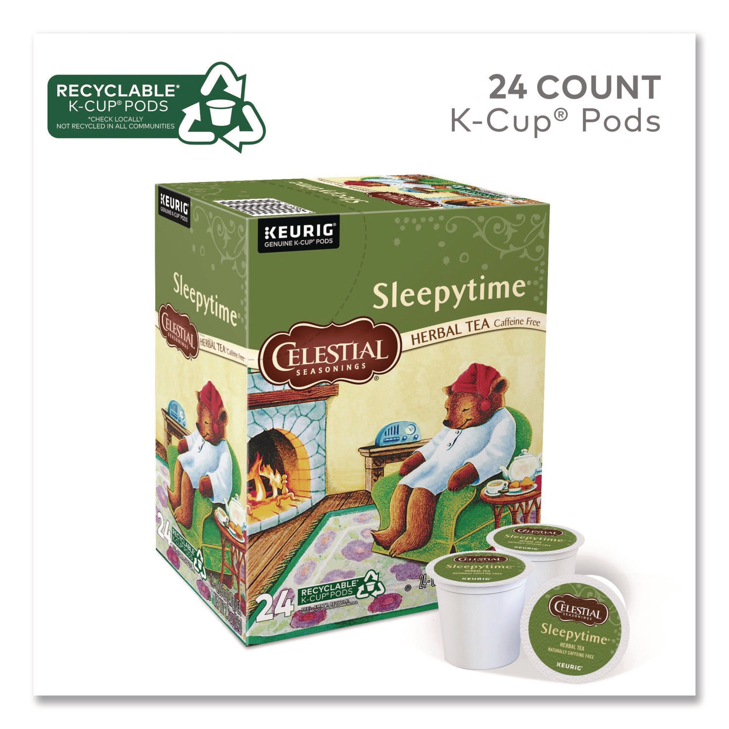 Sleepytime Tea K-Cups, 24/Box