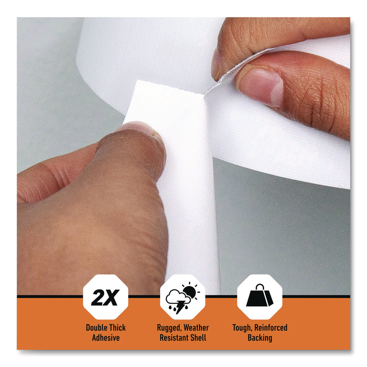 Gorilla Tape, 3" Core, 1.88" x 30 yds, White