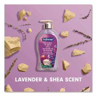 Softsoap Lavender Hand Soap - Lavender & Shea Butter ScentFor - 11.3 fl oz (332.7 mL) - Pump Bottle Dispenser - Bacteria Remover, Dirt Remover - Hand, Skin - Moisturizing - Purple - Refillable, Recyclable, Paraben-free, Phthalate-free, Biodegradable