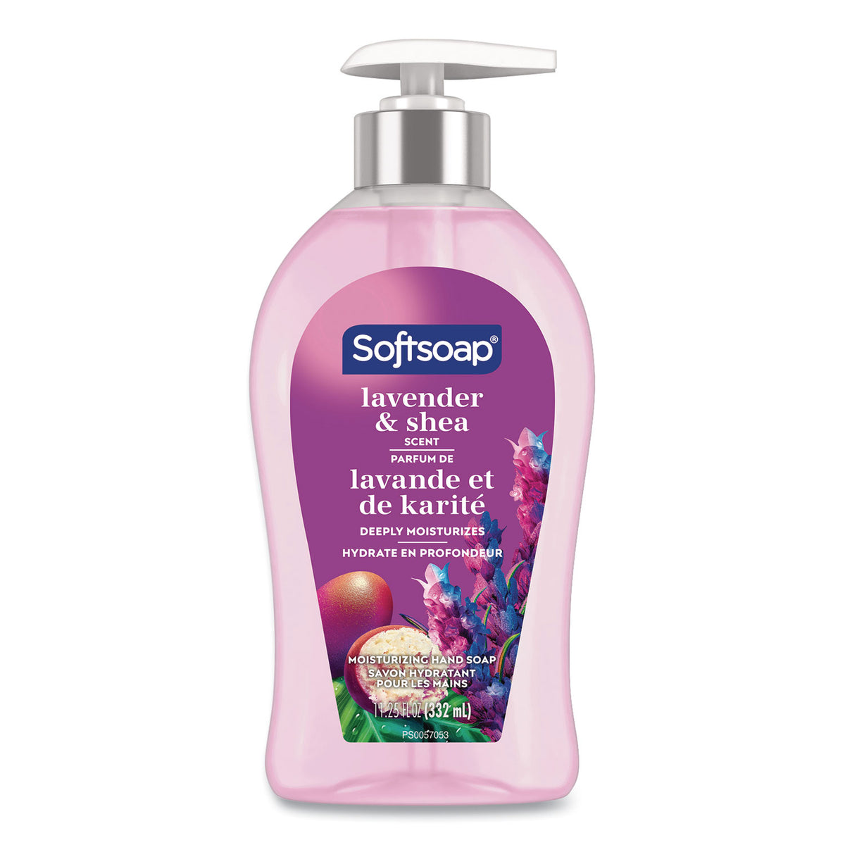 Softsoap Lavender Hand Soap - Lavender & Shea Butter ScentFor - 11.3 fl oz (332.7 mL) - Pump Bottle Dispenser - Bacteria Remover, Dirt Remover - Hand, Skin - Moisturizing - Purple - Refillable, Recyclable, Paraben-free, Phthalate-free, Biodegradable