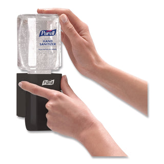 PURELL ES1 Dispenser Starter Kit (4424-D6) - Manual - 15.22 fl oz Capacity - Theft Proof, Durable, Compact, Dye-free, Push Button - Graphite - 6 / Carton