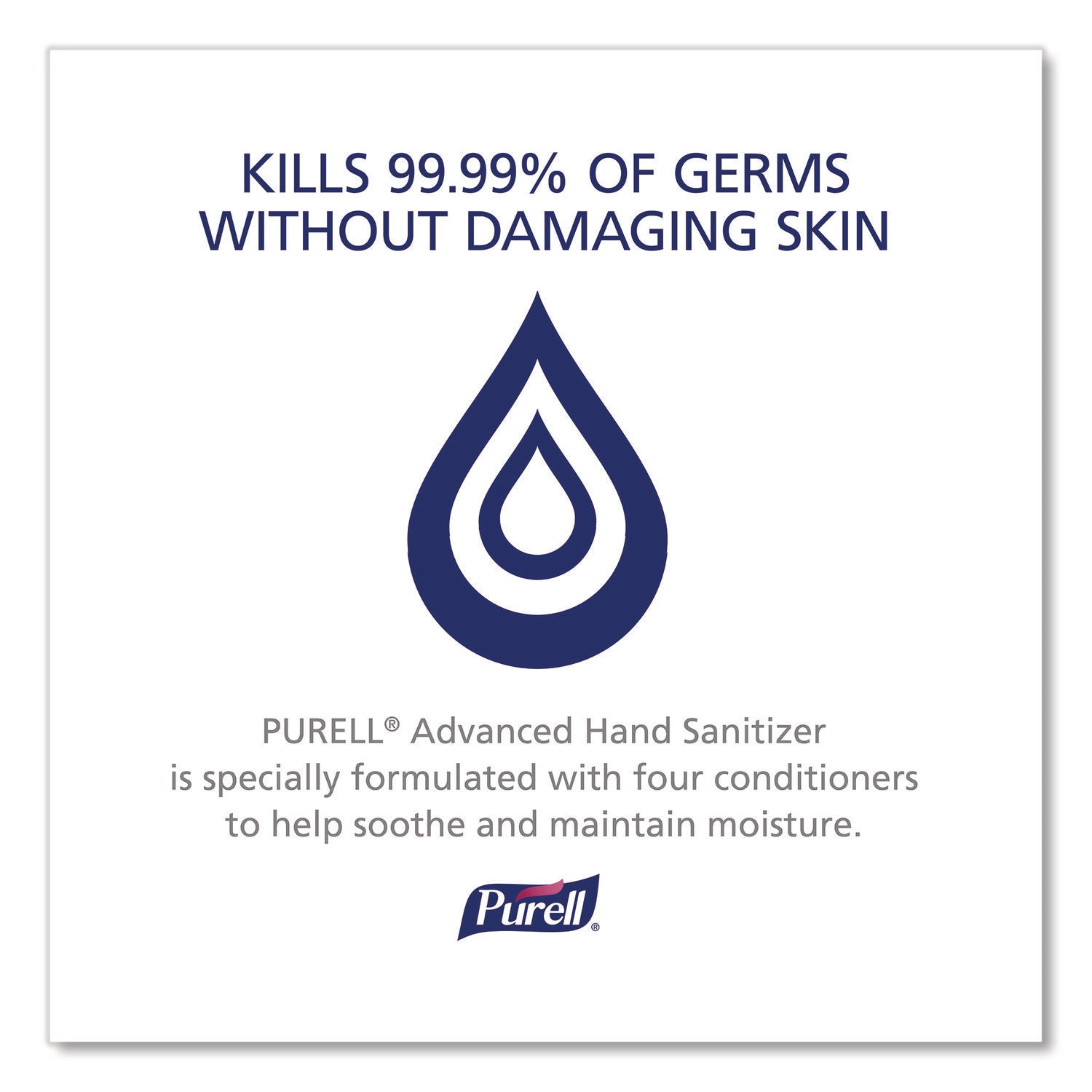 PURELL ES1 Dispenser Starter Kit (4424-D6) - Manual - 15.22 fl oz Capacity - Theft Proof, Durable, Compact, Dye-free, Push Button - Graphite - 6 / Carton